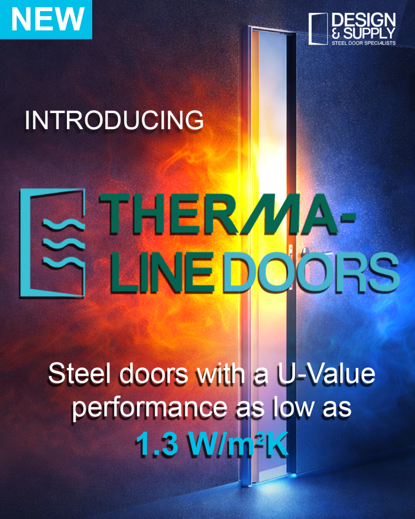 Thermal steel doorset